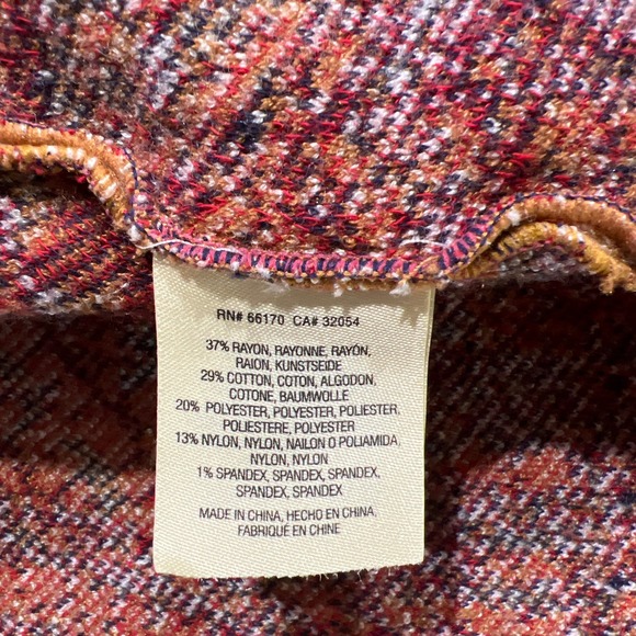 MOTH by Anthropologie Intarsia Blazer Cardigan Sweater - Picture 12 of 12